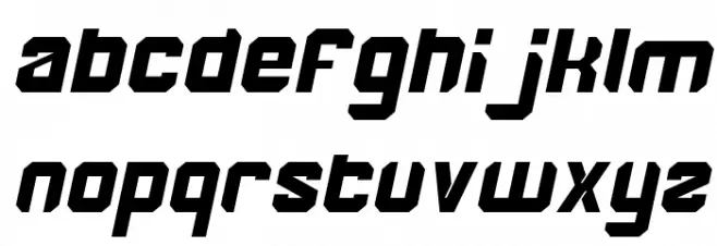 BROTHER Italic Caratteri MINUSCOLO