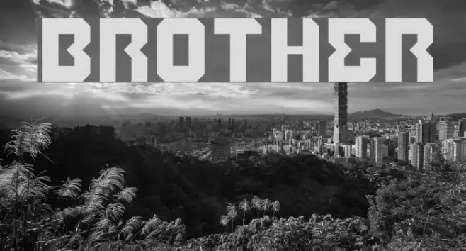 BROTHER Font examples