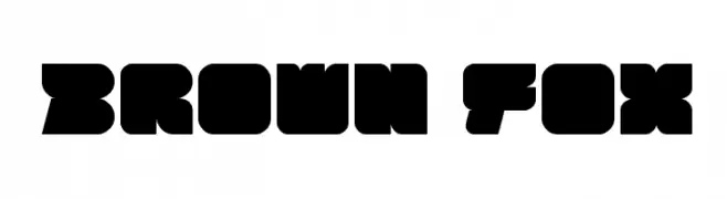 BROWN FOX  Скачать бесплатные шрифты