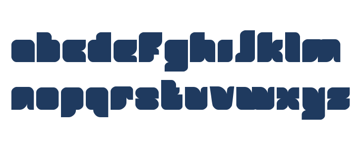 BROWN FOX Lowercase