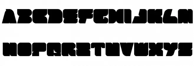 BROWN FOX Schriftart Groß
