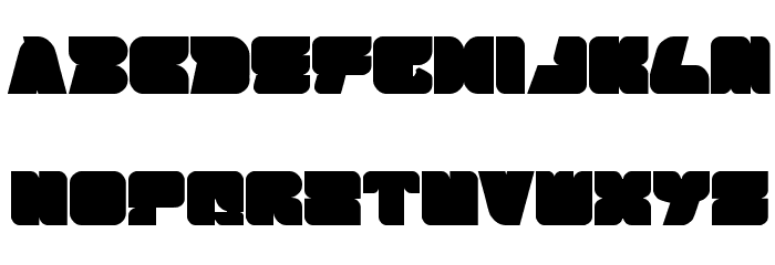 BROWN FOX Font LOWERCASE