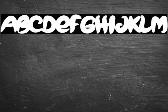 BROWNIES Font examples