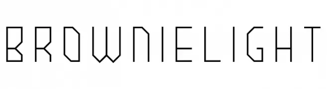 BROWNIElight  Fuentes Gratis Descargar