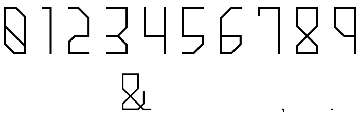BROWNIElight Font OTHER CHARS