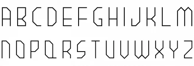 BROWNIElight Schriftart Groß