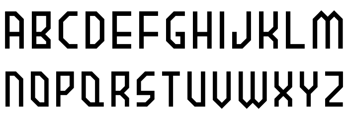 BROWNIEregular Font LOWERCASE