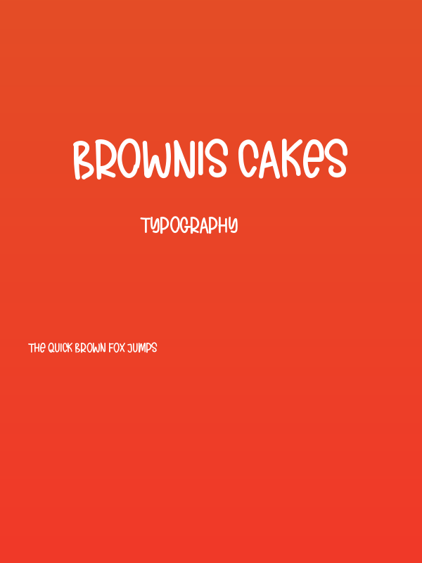 BROWNIS CAKES Poster