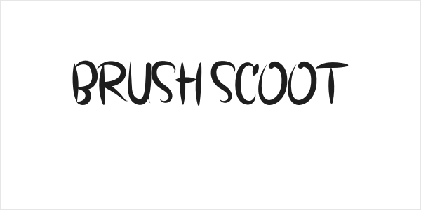 BRUSH SCOOT Logo
