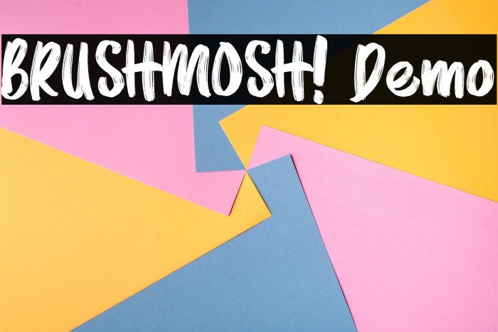 BRUSHMOSH! Demo Example 1