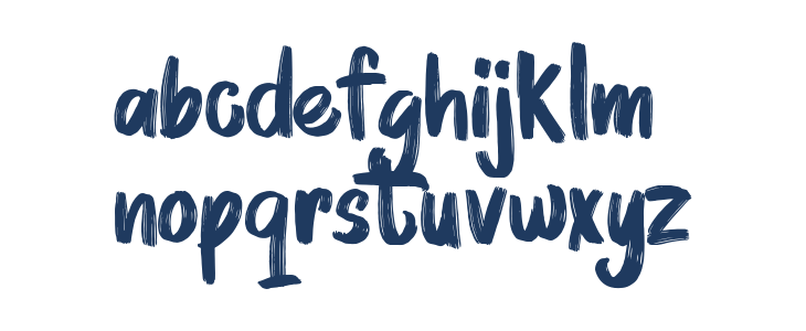 BRUSHMOSH! Demo Lowercase