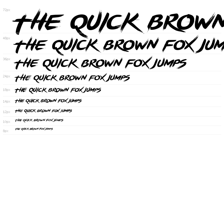 BRUSHSTRIKE Waterfall