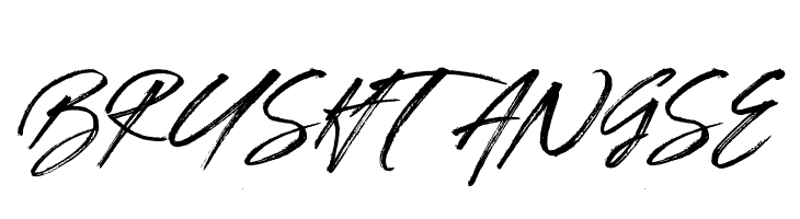 BRUSHTANGSE  baixar fontes gratis