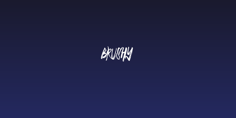 BRUSHY Social Header