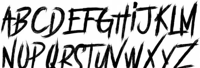 BRUTALItY YOURS - DEMO Fonte MAIÚSCULAS