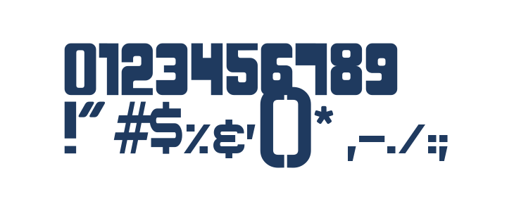 BRUTO-MAYUSCULA Other Characters