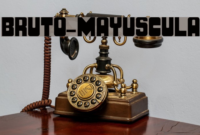 BRUTO-MAYUSCULA Example 2