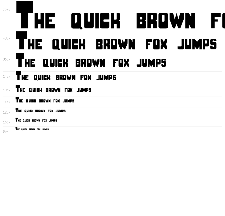 BRUTO-MAYUSCULA Waterfall