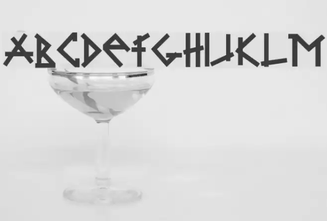 Brabbel Blocks Black Font examples