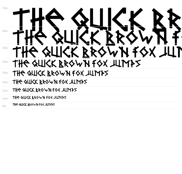 Brabbel Blocks Black Waterfall