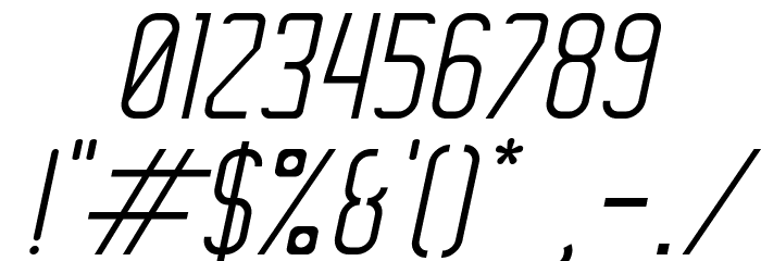 BraceLine Font OTHER CHARS