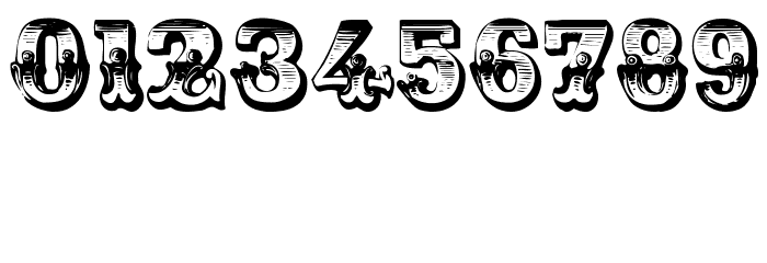 BraceletVictorian Font OTHER CHARS