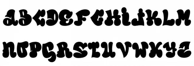 Bracheri Regular 字体 小写