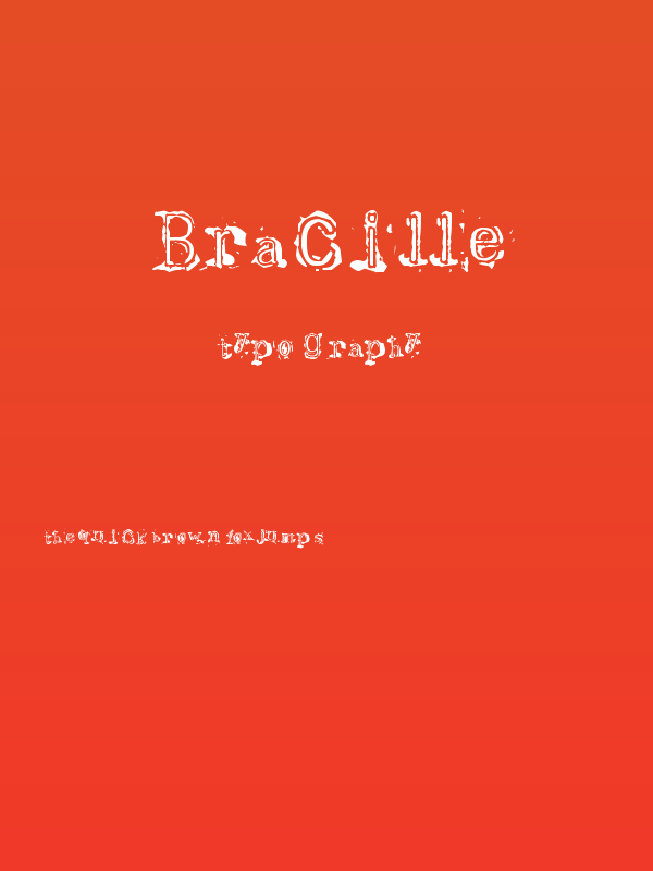 Bracille Poster