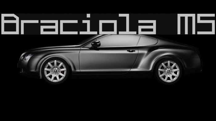 Braciola MS Font examples