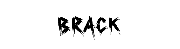 Brack  免费字体下载