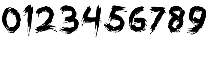 Brack Font OTHER CHARS