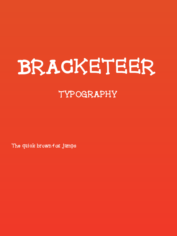 Bracketeer Poster