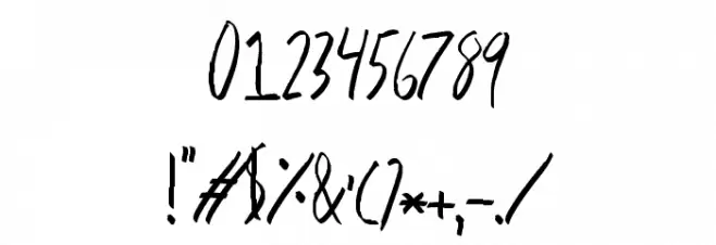 BrackishPond Font OTHER CHARS