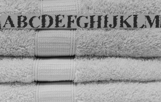 Brackish Font examples