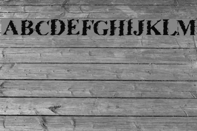 Brackish Font examples