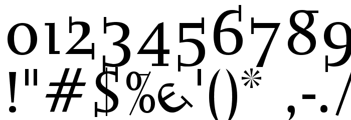 BradbOGilvy Font OTHER CHARS
