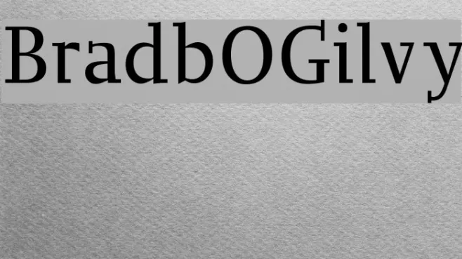 BradbOGilvy Example 1