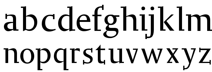 BradbOGilvy Font LOWERCASE