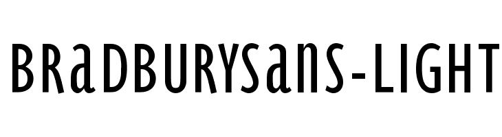 BradburySans-Light  Descarca Fonturi Gratis