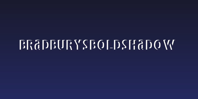 BradburysBoldShadow Social Header