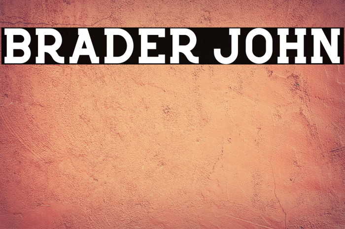 Brader John Example 1