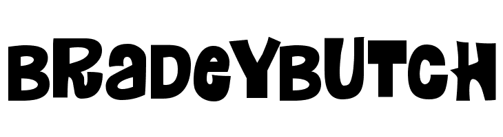 Bradeybutch 字体