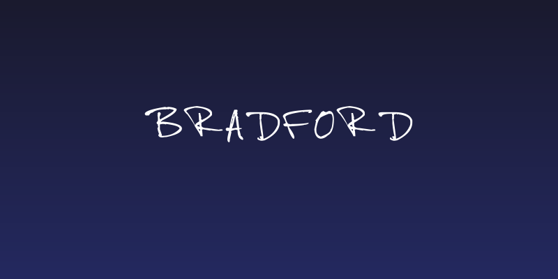 Bradford Social Header
