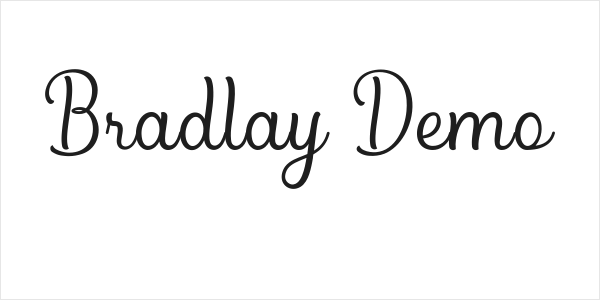 Bradlay Demo Logo