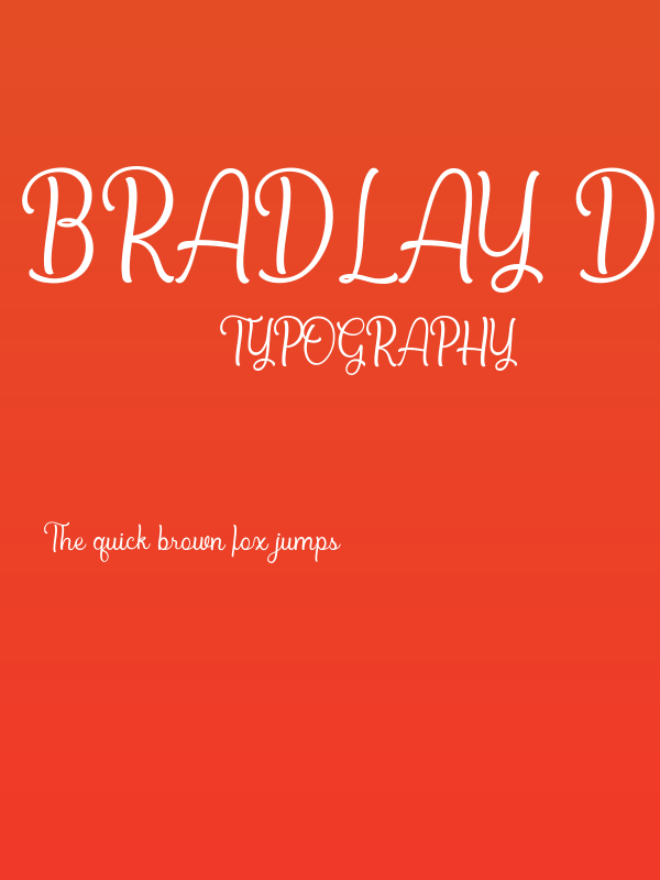 Bradlay Demo Poster