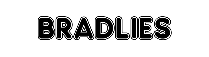 Bradlies  フリーフォントのダウンロード