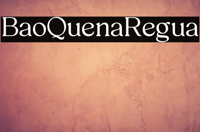 Brado Quena Regular Example 1