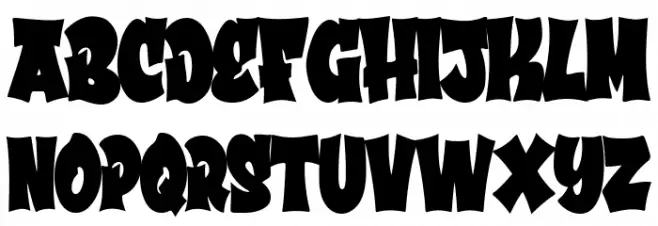 Bradwall Regular Schriftart Groß
