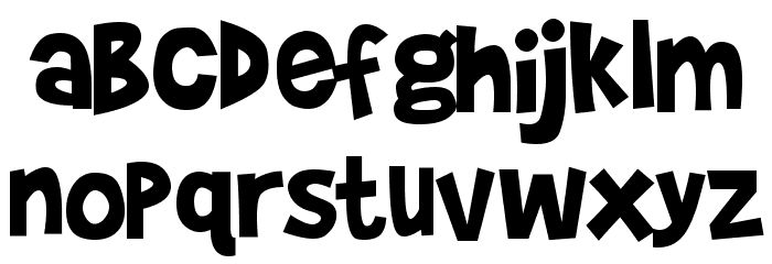Brady Bunch Remastered Font LOWERCASE