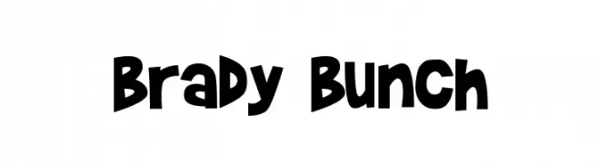 Brady Bunch  Fuentes Gratis Descargar